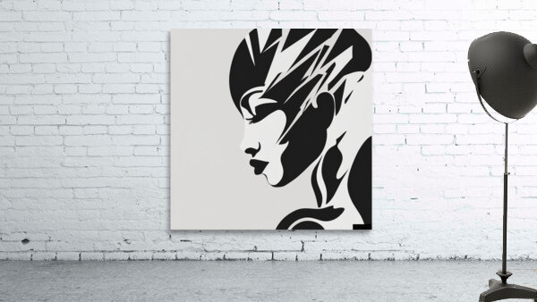 Silhouette of Strength Collection 1 - The Artful Mane 51 Wall Preview