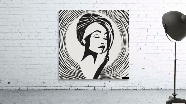 Silhouette of Strength Collection 1 - The Artful Mane 61 Wall Preview