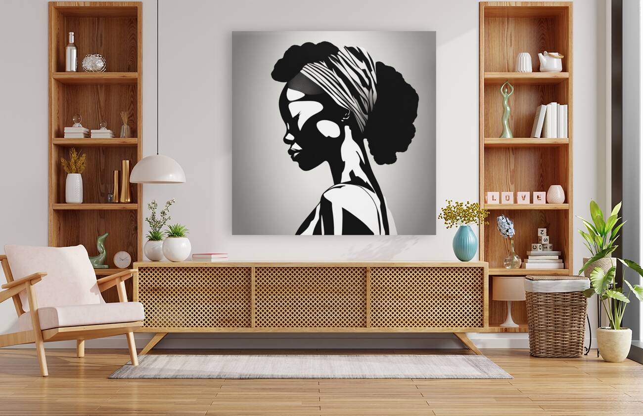 Silhouette of Strength Collection 1 - The Artful Mane 26 Reproduction