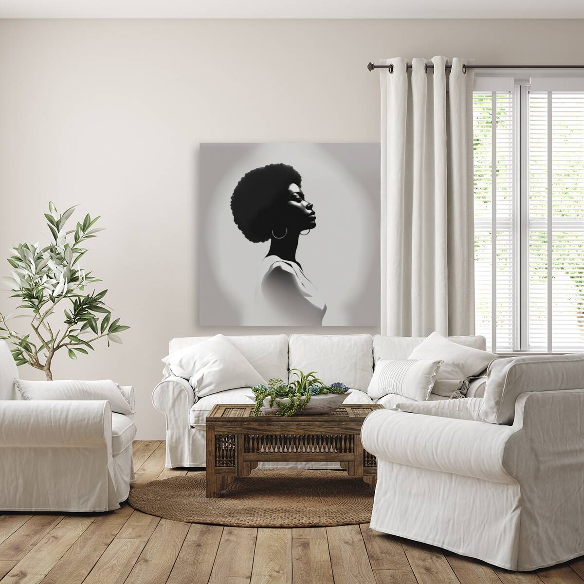 Silhouette of Strength Collection 1 - The Artful Mane 50 Reproduction