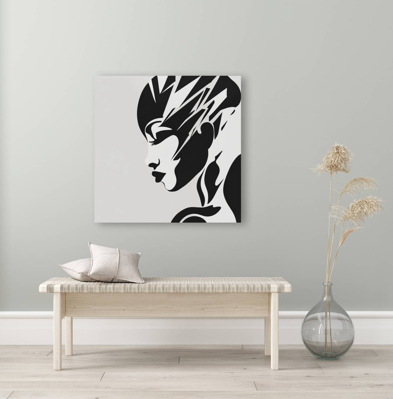 Silhouette of Strength Collection 1 - The Artful Mane 51 Reproduction