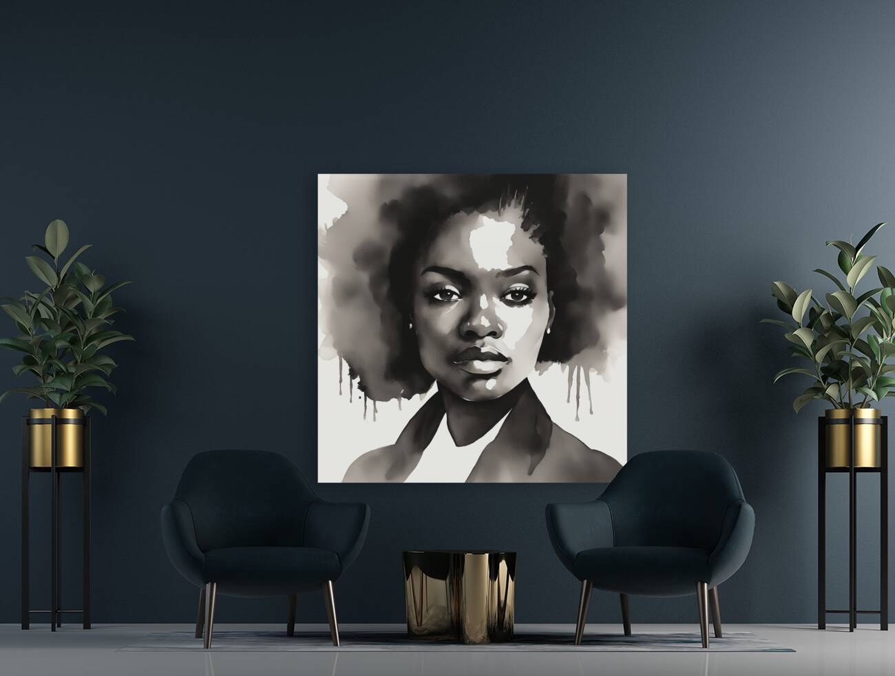 Silhouette of Strength Collection 1 - The Artful Mane 57 Reproduction