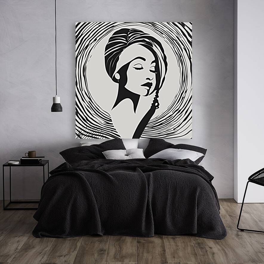 Silhouette of Strength Collection 1 - The Artful Mane 61 Reproduction