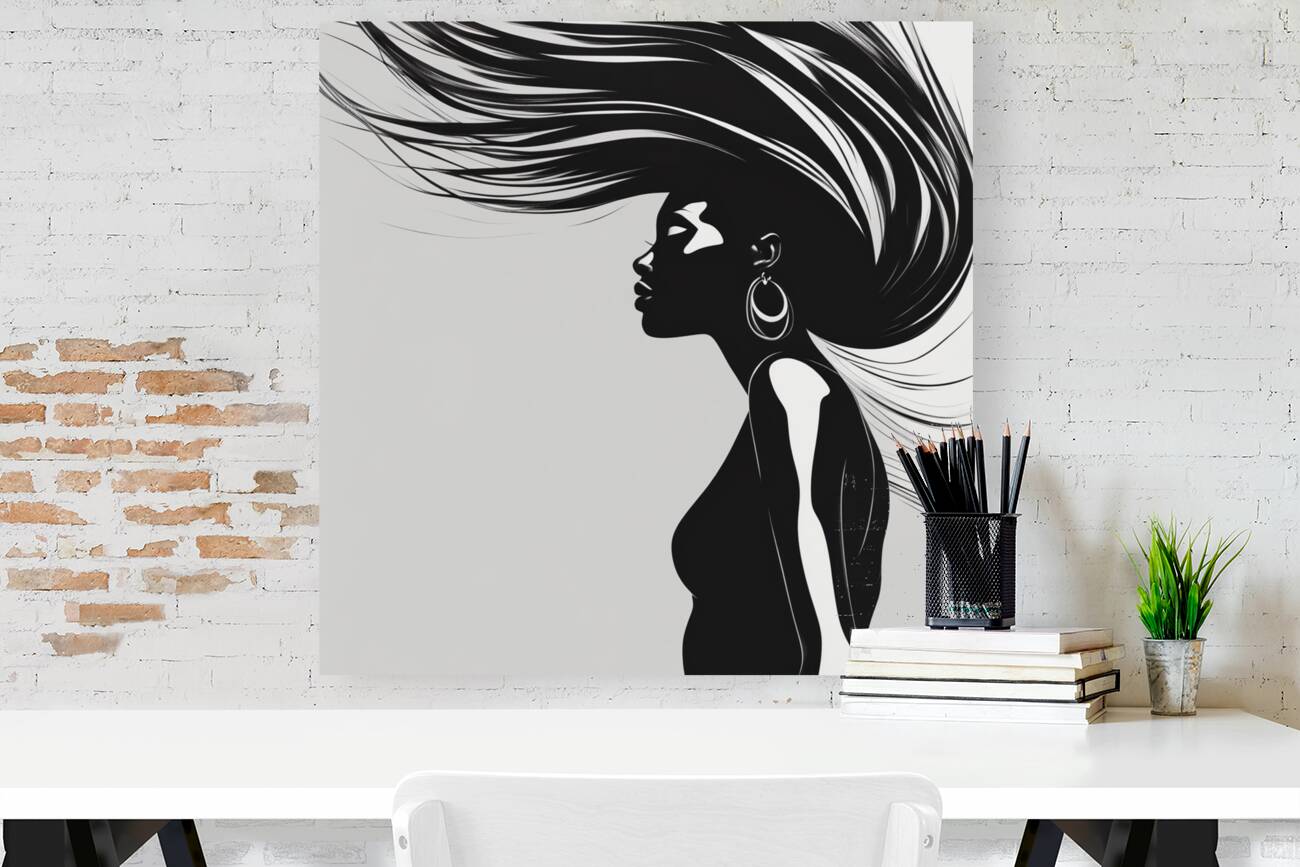 Silhouette of Strength Collection 1 - The Artful Mane 62 Reproduction