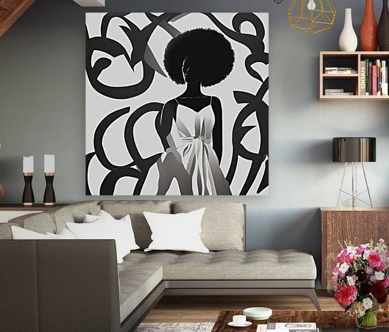 Silhouette of Strength Collection 2 - The Artful Mane 2 Reproduction