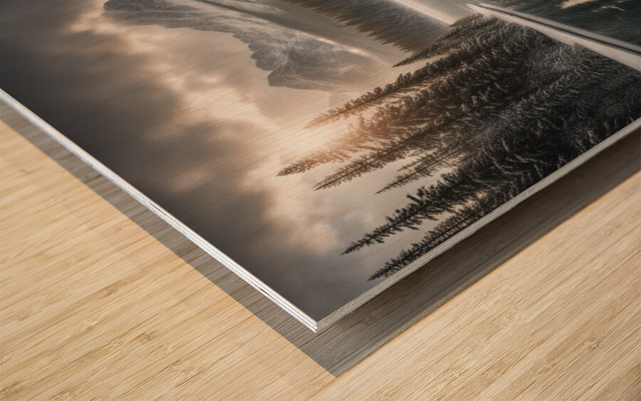 Winter Wonderland & Christmas Celebration 12 Wood print