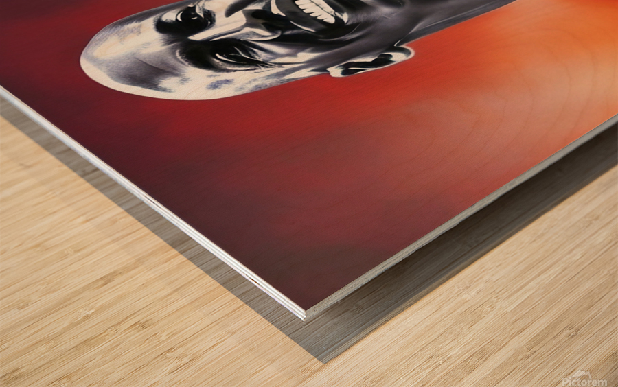 Michael Jordan  - The Mastermind Wood print