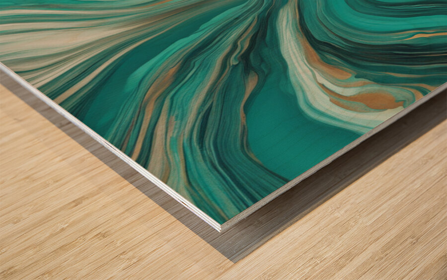 A Touch of Color: Celebrating Hue at The Artful Mane 7 Wood print