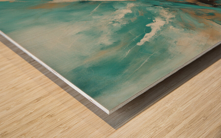 A Touch of Color: Celebrating Hue at The Artful Mane 25 Wood print