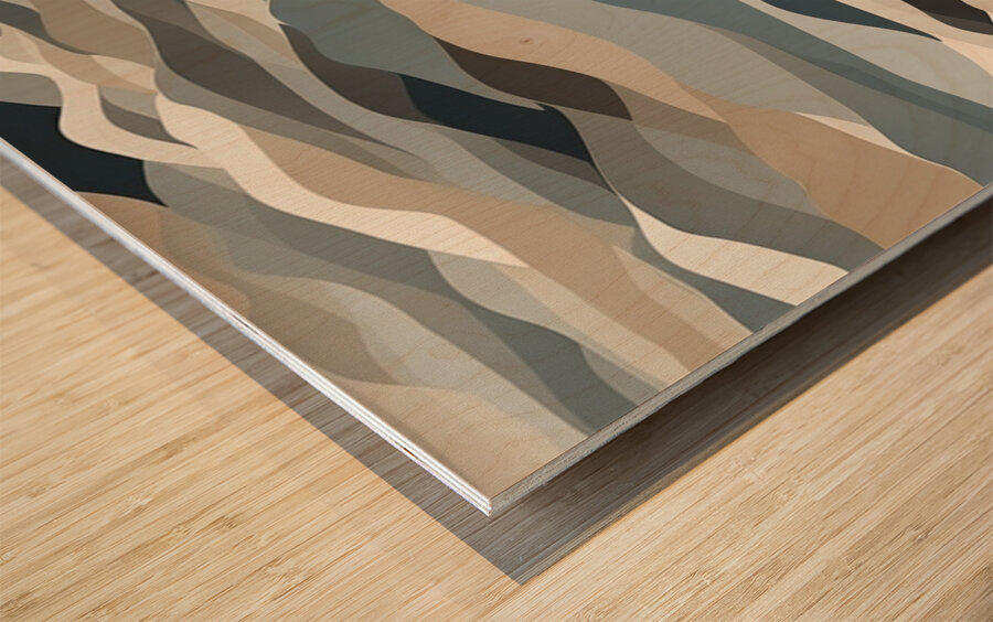 A Touch of Color: Celebrating Hue at The Artful Mane 38 Wood print