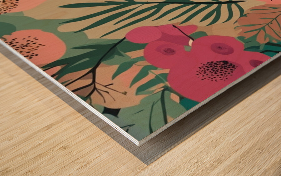 A Touch of Color: Celebrating Hue at The Artful Mane 51 Wood print