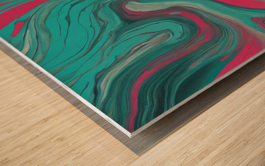 A Touch of Color: Celebrating Hue at The Artful Mane 1 Wood print