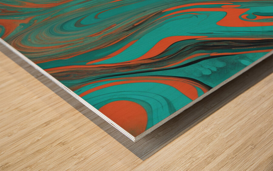 A Touch of Color: Celebrating Hue at The Artful Mane 61 Wood print