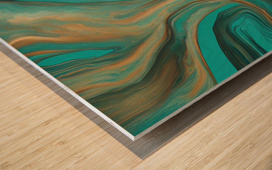 A Touch of Color 2: Celebrating Hue at The Artful Mane 4 Wood print